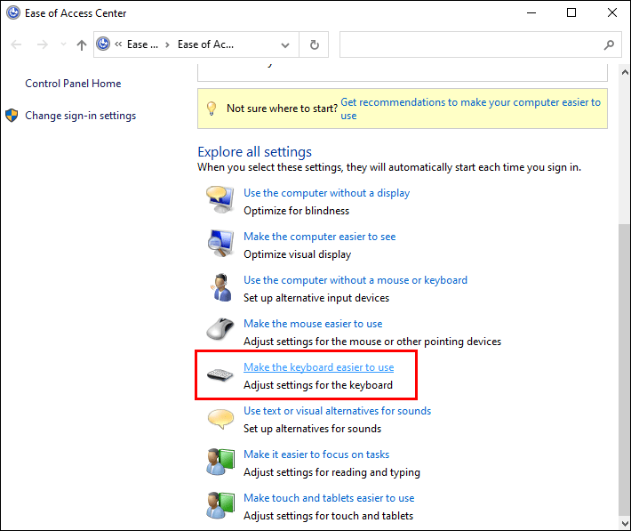 كيفية إيقاف ثبات المفاتيح على Windows أو Mac أو Chromebook 116 62e56883e5382 كيفية إيقاف ثبات المفاتيح على Windows أو Mac أو Chromebook
