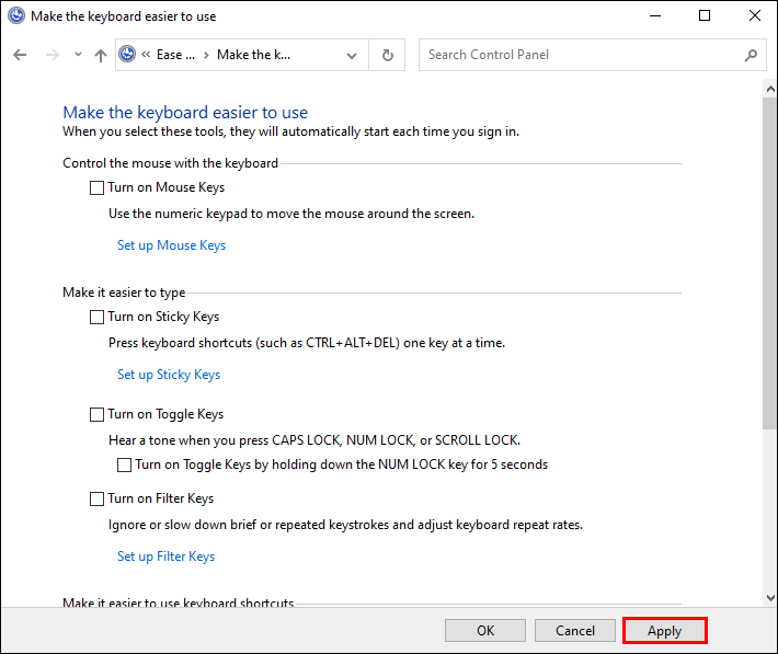 كيفية إيقاف ثبات المفاتيح على Windows أو Mac أو Chromebook 118 62e568854dd88 كيفية إيقاف ثبات المفاتيح على Windows أو Mac أو Chromebook