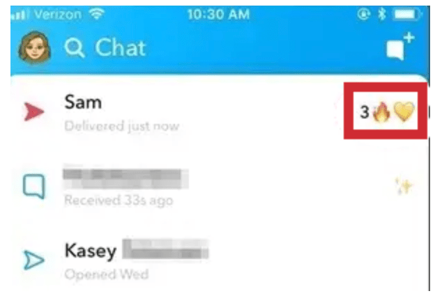 ماذا تعني الرموز الموجودة أسفل الرسائل في سناب شات؟ 52 62e5f4f02dab8 ماذا تعني الرموز الموجودة أسفل الرسائل في سناب شات؟