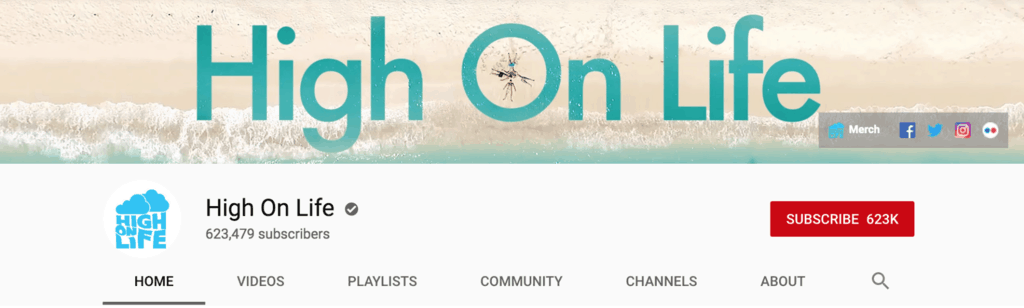 أفضل مواقع تصميم غلاف قناة يوتيوب 10 لافتة يوتيوب عالية الحياة