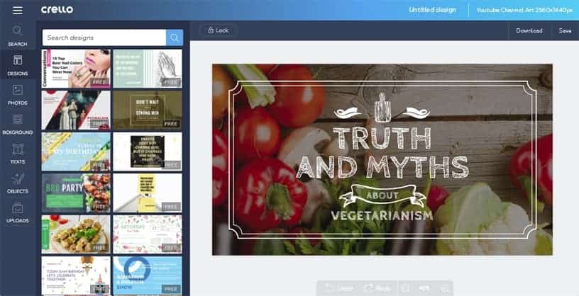 أفضل مواقع تصميم غلاف قناة يوتيوب 21 كريلو