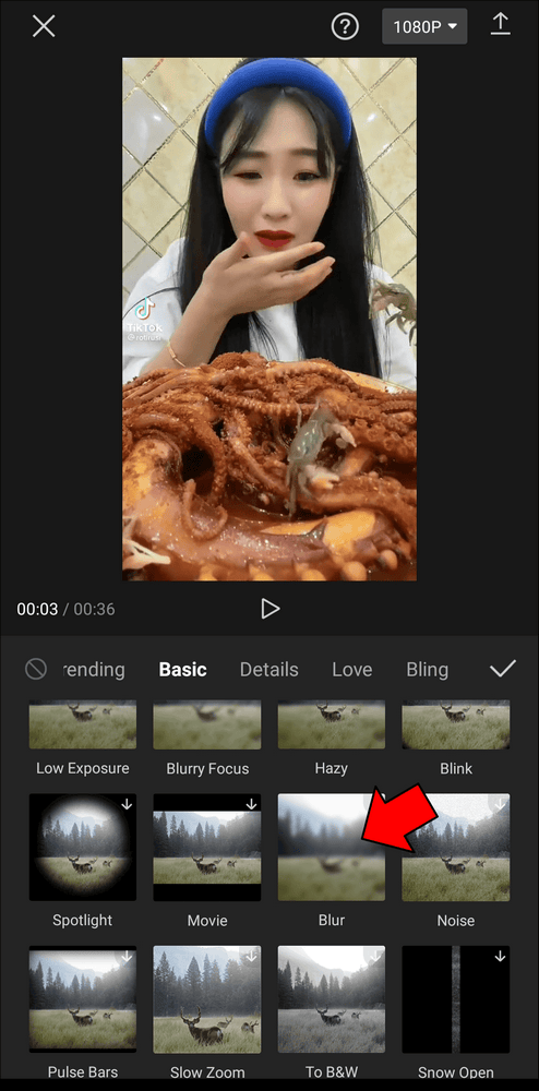 62e7d368ccc74 كيفية إضافة ضبابية إلى صورة أو مقطع فيديو في CapCut