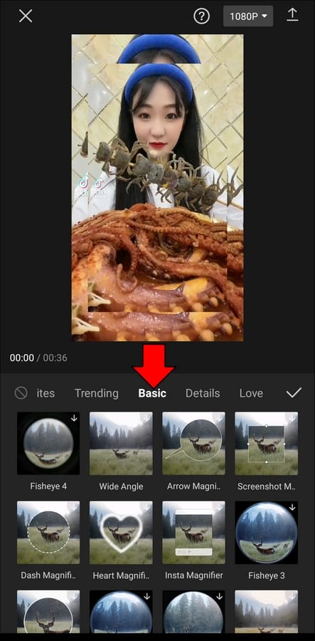 62e7d389c375d كيفية إضافة ضبابية إلى صورة أو مقطع فيديو في CapCut