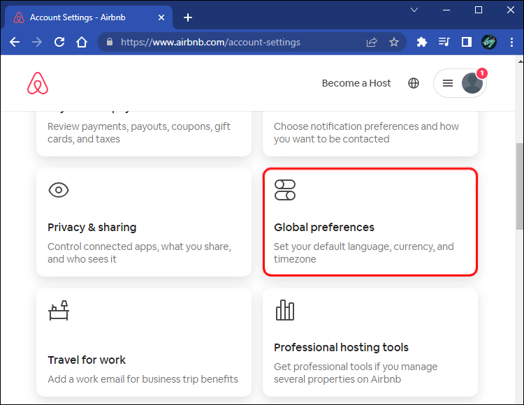 كيفية تغيير العملة في Airbnb 42 62e940bd60e49 كيفية تغيير العملة في Airbnb