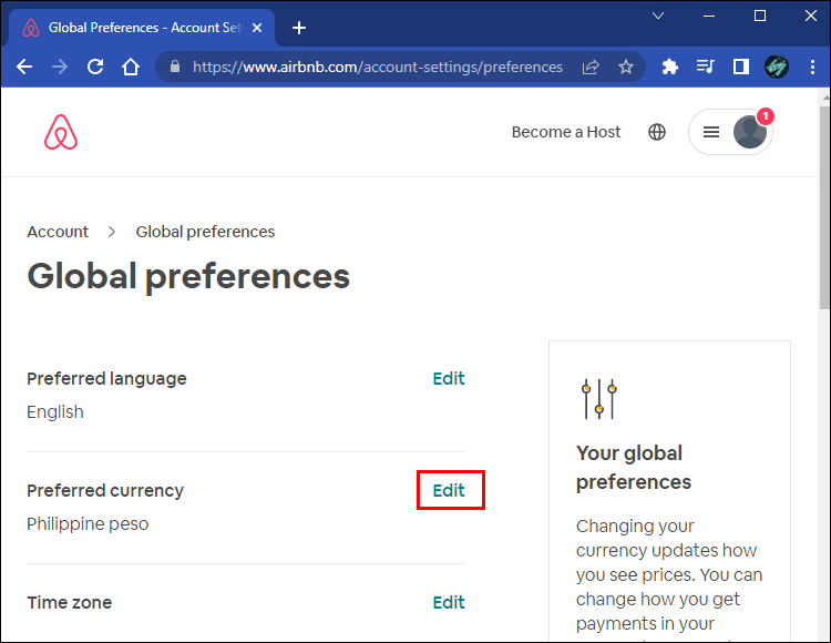 كيفية تغيير العملة في Airbnb 43 62e940be5b9a5 كيفية تغيير العملة في Airbnb