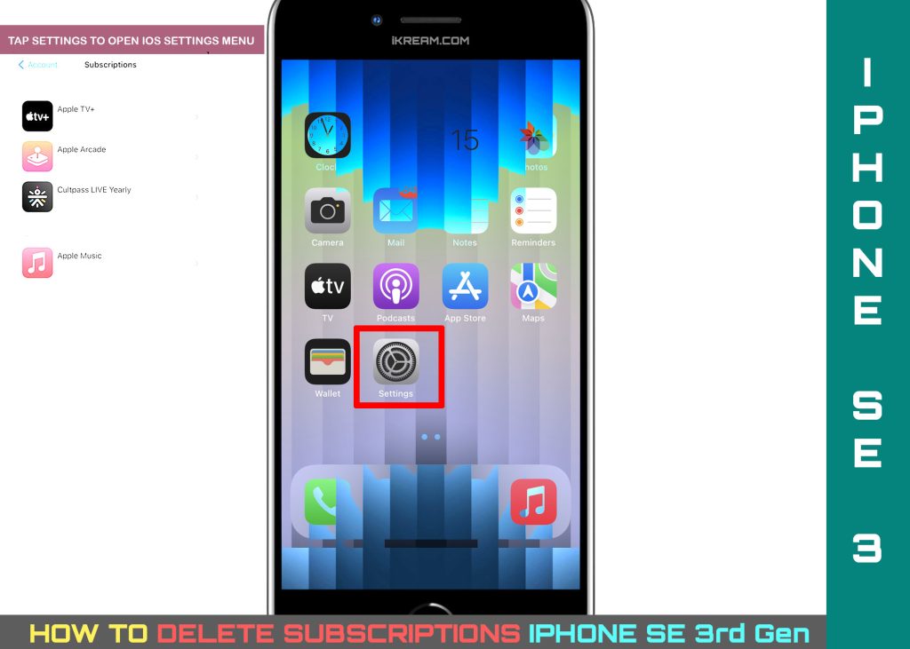 62eb8e60148d2 طريقة حذف الاشتراكات على آيفون (iCloud) iOS 15.5
