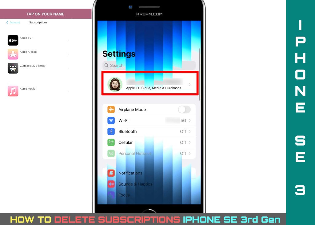 62eb8e60e234d طريقة حذف الاشتراكات على آيفون (iCloud) iOS 15.5