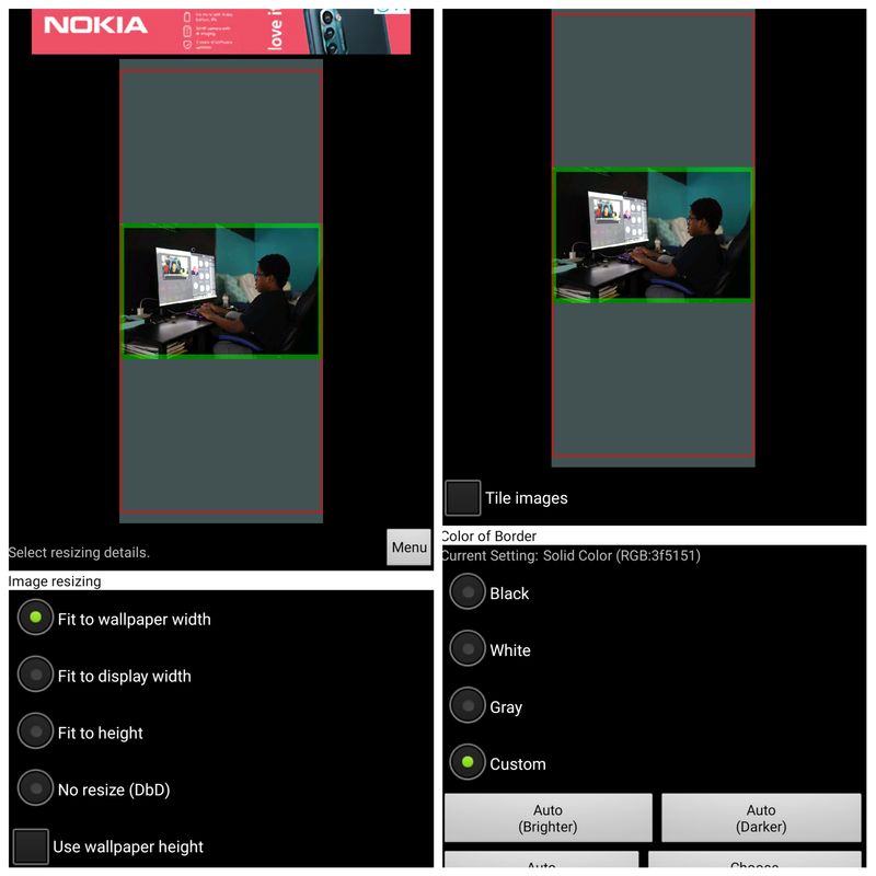 turn a picture into wallpaper on android 