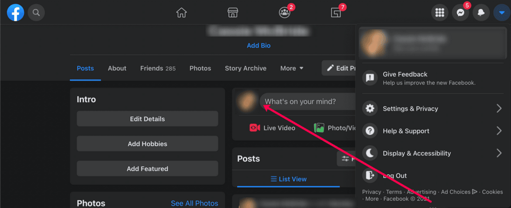 62eecd747cf95 كيفية تغيير صورة ملف التعريف الخاص بك على فيسبوك