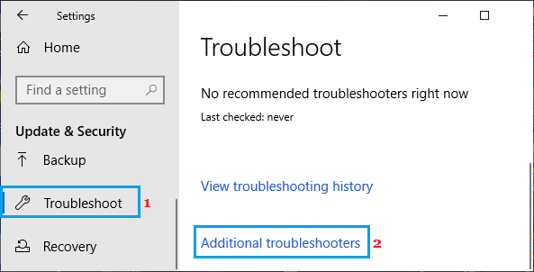 لا يحتوي Ethernet على خطأ تكوين IP صالح: كيفية الإصلاح؟ 41 Open Additional Troubleshooters Option in Windows