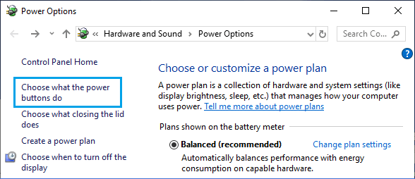 لا يحتوي Ethernet على خطأ تكوين IP صالح: كيفية الإصلاح؟ 52 Choose What Power Buttons Do Option in Windows
