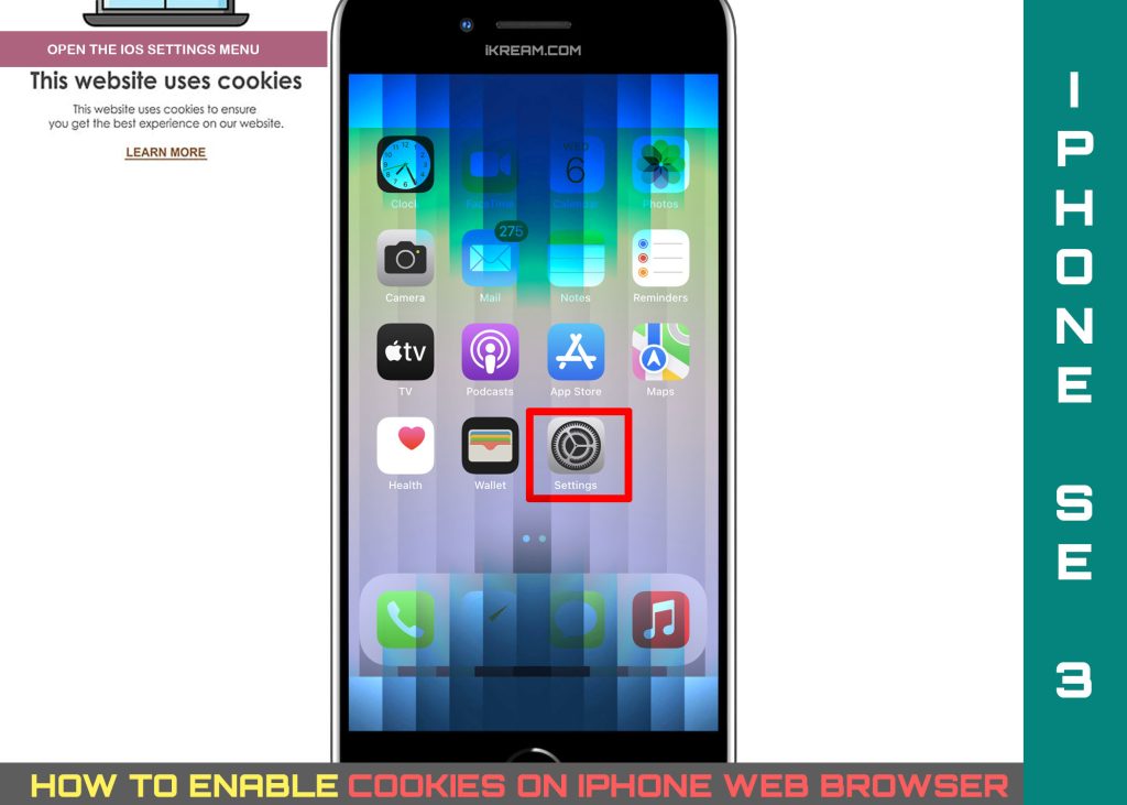 62efcab428988 كيفية تفعيل الكوكيز على آيفون Safari
