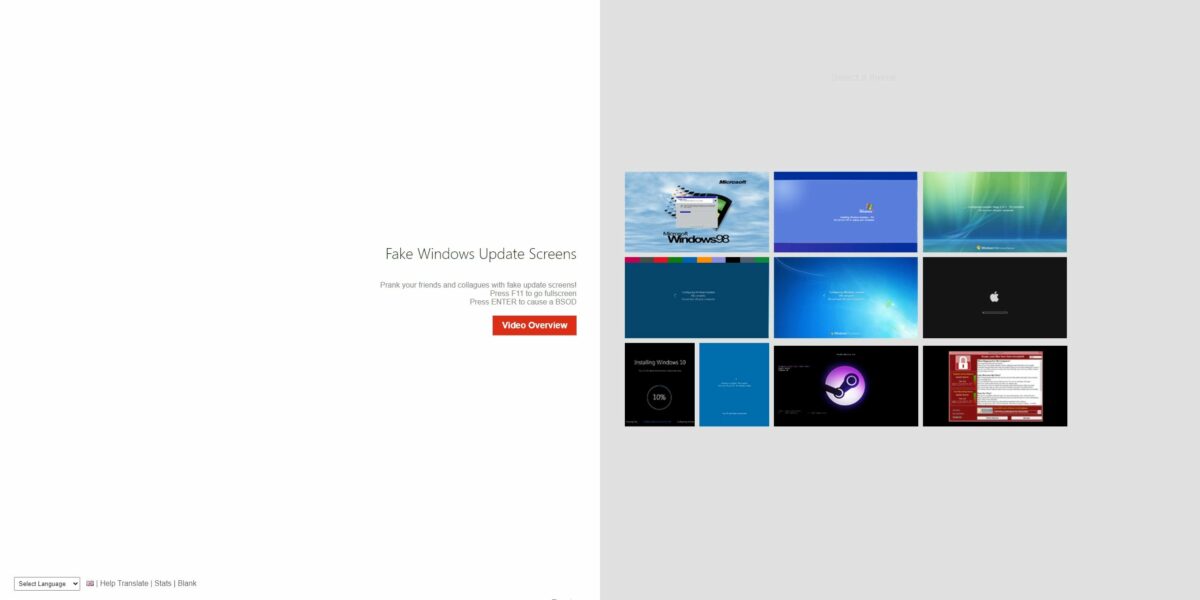 مواقع مقالب على الانترنت لخداع أصدقائك 22 تحديث مزيف
