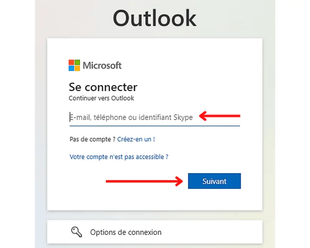 Connexion-Outlook-Web