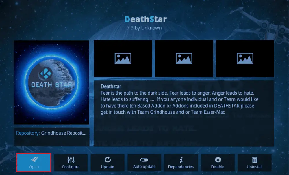 DeathStar. Best Add Ons for 3D Movies on Kodi