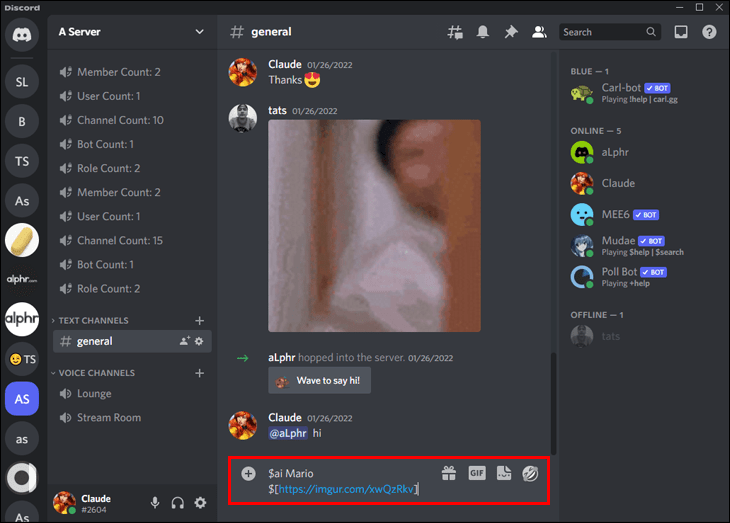 Discord 2 1 Comment ajouter des GIFs dans Mudae ?