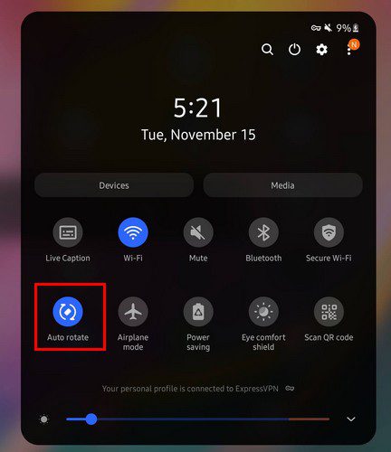 كيفية تفعيل / إيقاف تدوير الشاشة على أندرويد 2 تفعيل التدوير التلقائي للكمبيوتر اللوحي
