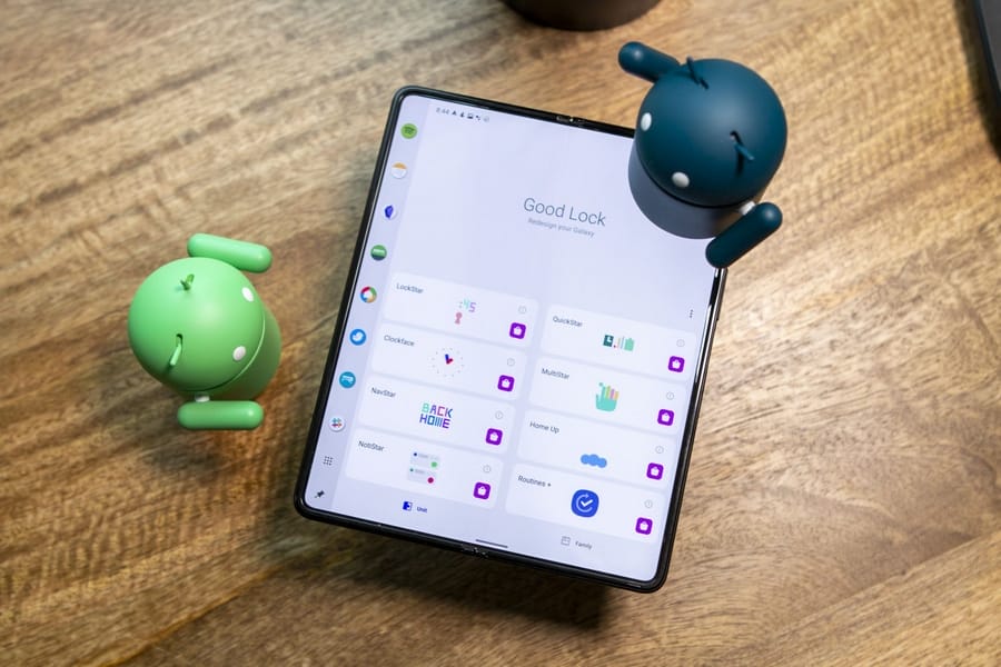 Good Lock on Galaxy Z Fold 2 كيفية تغيير الرموز على هواتف سامسونج جالاكسي