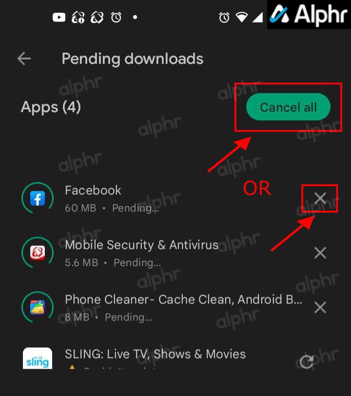 Google Play update error clear cache 005 1 Google Play Store "indirme beklemede" hatası nasıl giderilir?