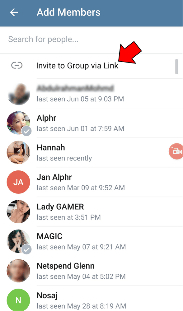 How to Create a Link in Telegram on an Android Device 4 1 1 Comment créer un lien vers un groupe dans Telegram ?
