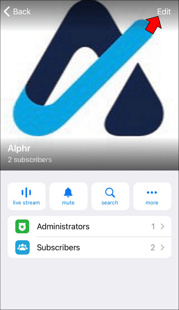 How to Create a Link in Telegram on an iPhone 11 1 Comment créer un lien vers un groupe dans Telegram ?