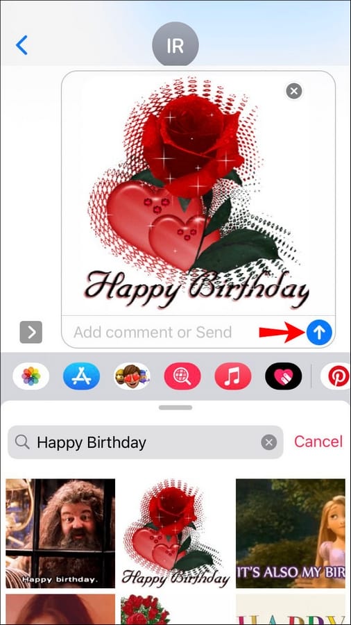 IMG 3872 1 Comment envoyer des GIFs dans iMessage