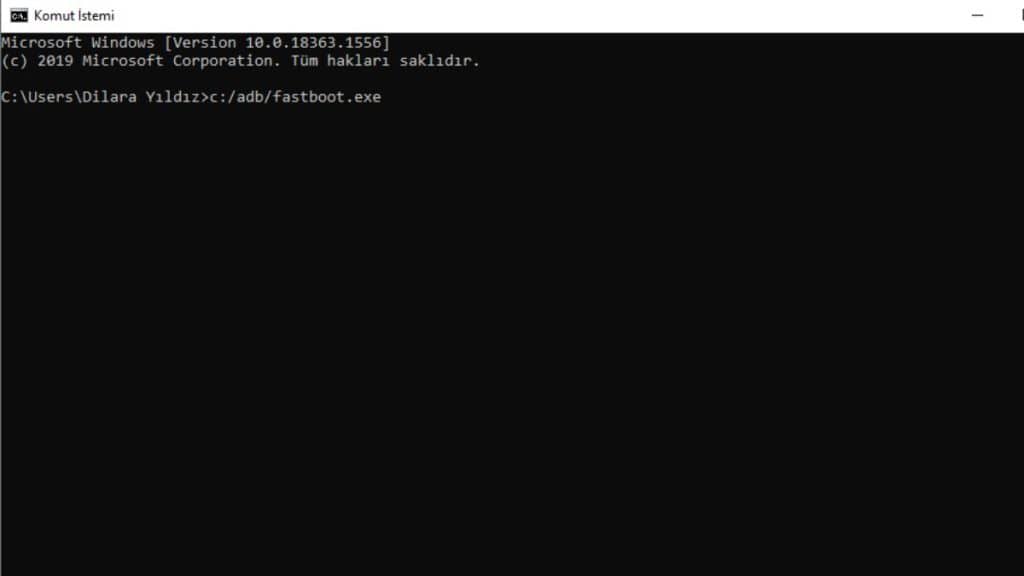 Fastboot Modundan Nasıl Çıkılır