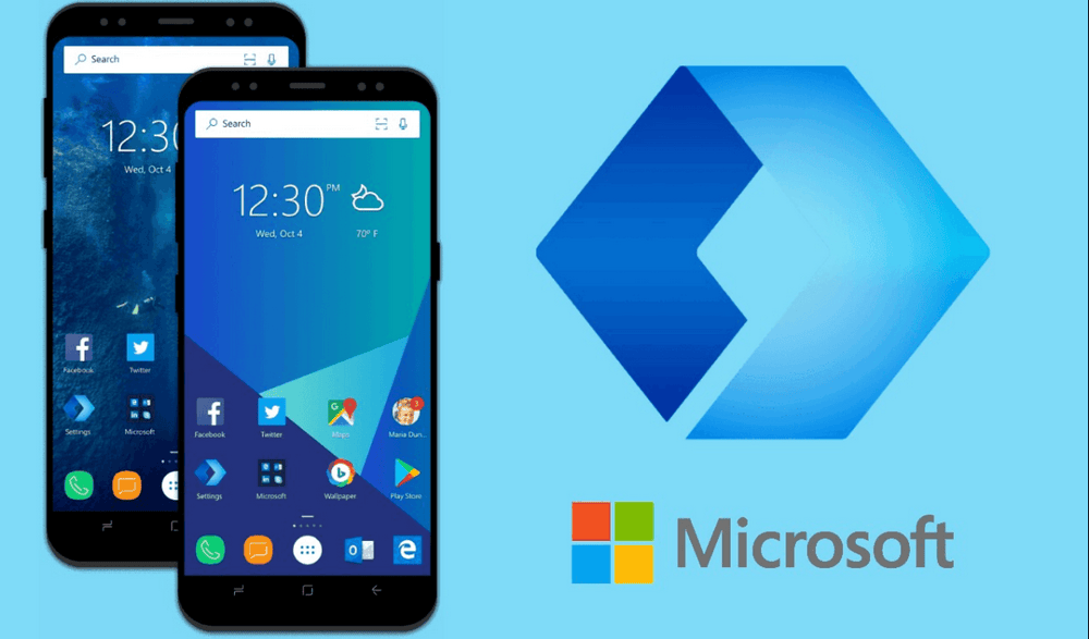 أفضل لانشر أندرويد بدون إعلانات 2023 3 Microsoft Launcher