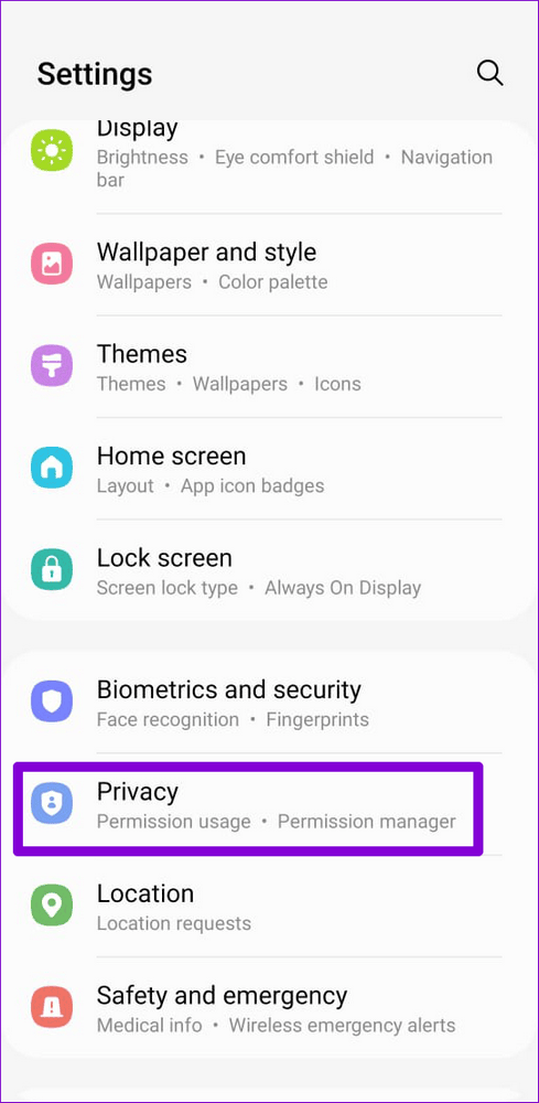 Privacy Settings on Android 1 8 Meilleures façons de réparer message vocal messenger ne marche pas iphone