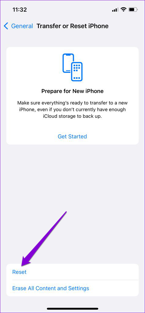 Reset iPhone 2 7 Façons de réparer l'absence de connexion à Internet de Facebook Messenger