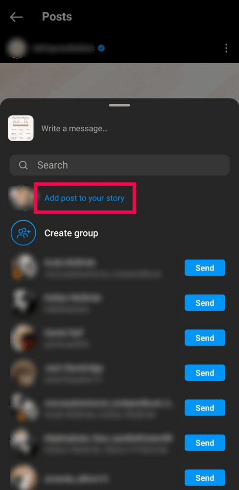 Screenshot 1962ca445cb9c9d Comment partager la story de quelqu'un d'autre sur Instagram ?