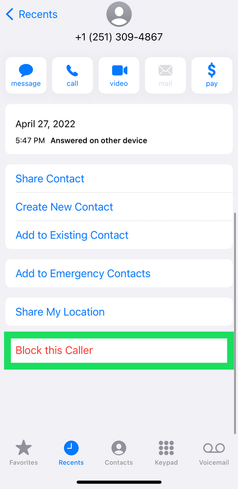 Screenshot 2162ce39d041f6e Comment découvrir l'identité d'un appelant inconnu ?