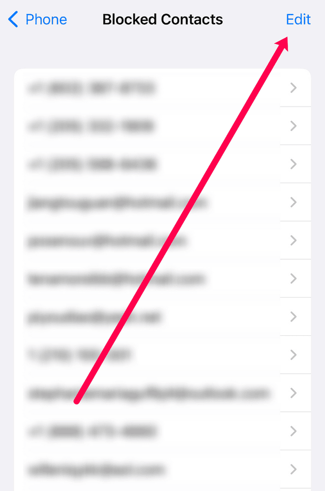 Screenshot 8 6 1 Comment débloquer un numéro de téléphone après l'avoir bloqué ?