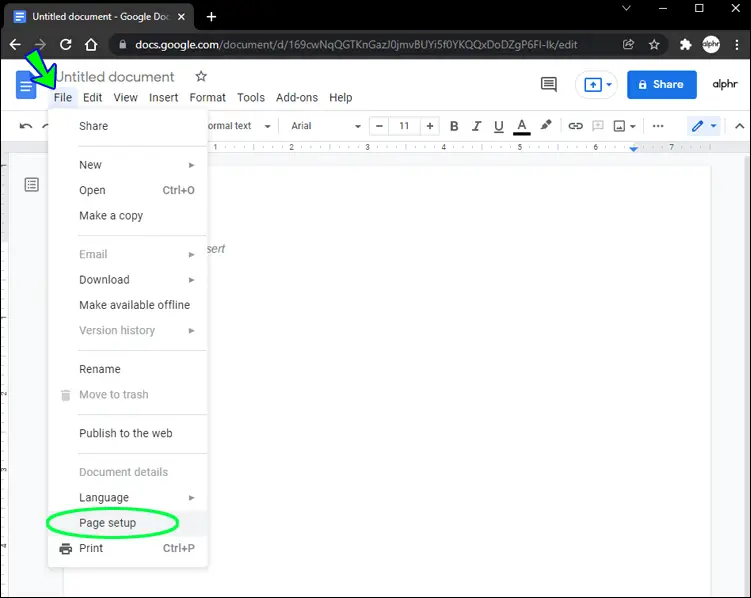 Screenshot 14 9 1 Comment créer une page de grade Google Doc
