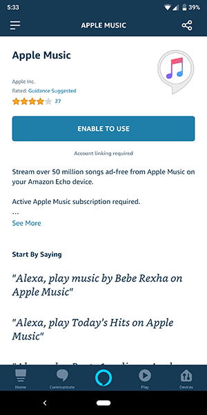 Screenshot 20181214 173330 Comment régler l'alarme Amazon Echo pour qu'elle vous réveille en musique ?