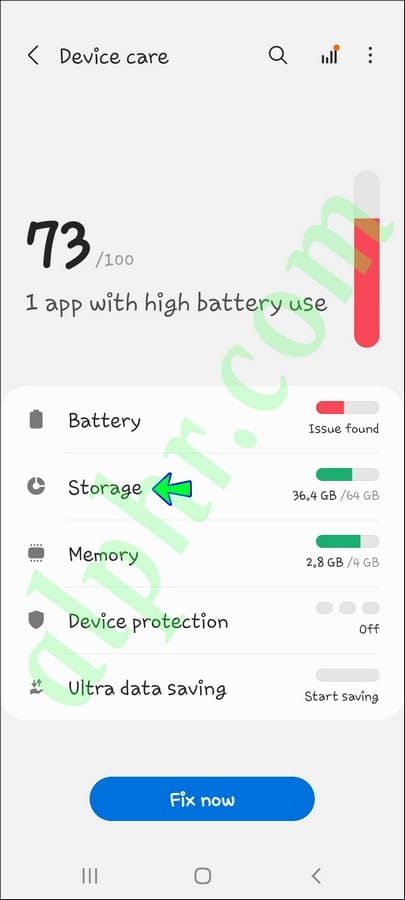 Comment supprimer les suggestions sur Instagram 9 Screenshot 20211123 232650 Device care 1 Comment supprimer les suggestions sur Instagram