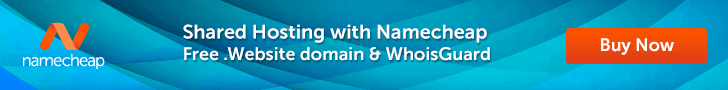 Shared Hosting with Namecheap