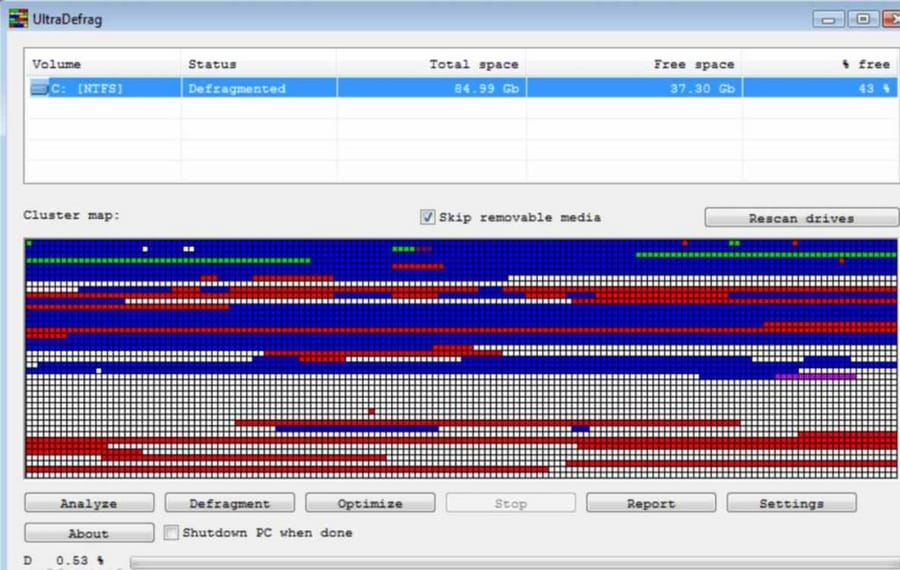 Ultra-Defrag