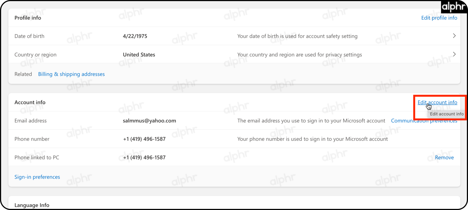 Xbox account change email address 003 1 Comment changer l'adresse e-mail d'un compte Xbox