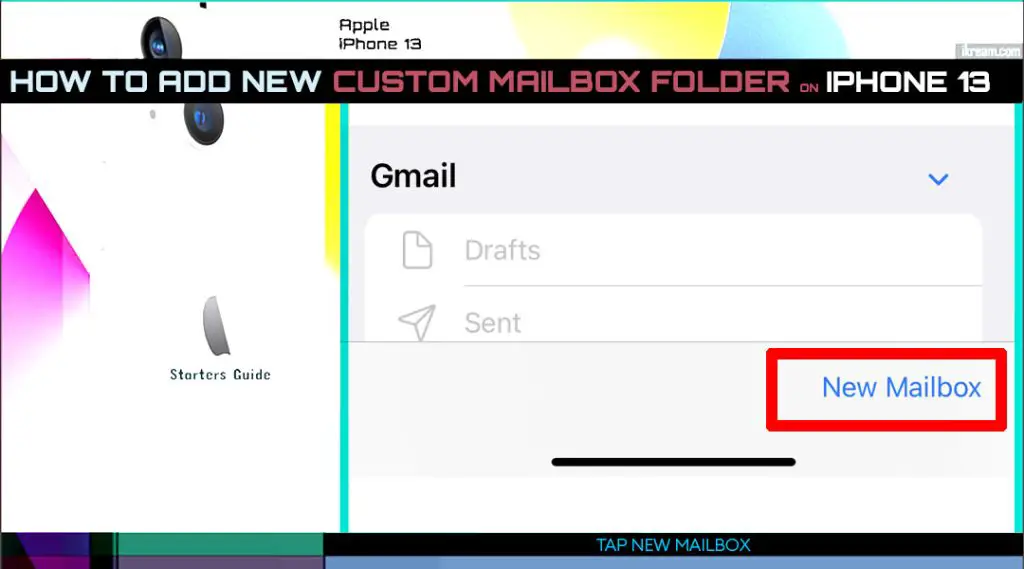 add custom mailbox folder iphone13 NMB 1024x569 1 iPhone Mail Yeni Posta Kutusu Oluşturma/Ekleme
