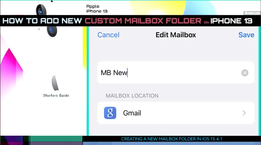 add custom mailbox folder iphone13 featured 1024x569 1 iPhone Mail Yeni Posta Kutusu Oluşturma/Ekleme