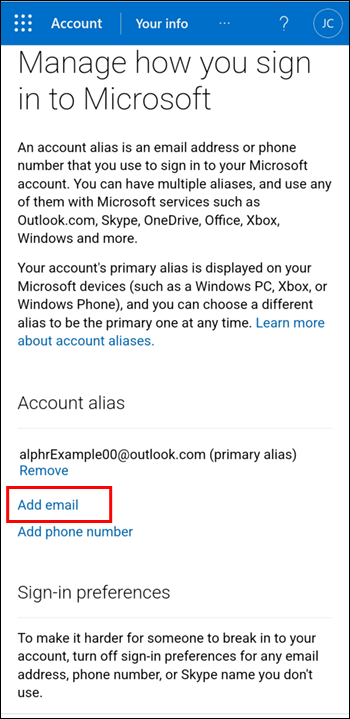 كيفية تغيير البريد الالكتروني في Outlook 33 add email كيفية تغيير البريد الالكتروني في Outlook