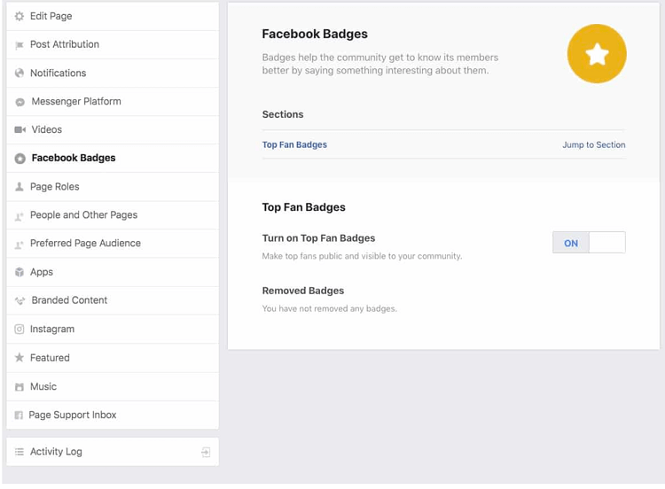 all the facebook badges - screenshot 2