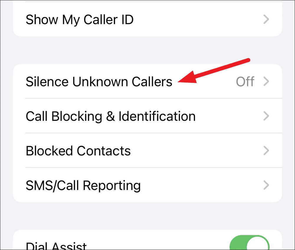 كيفية حظر مكالمات عدم وجود هوية المتصل على ايفون 2 allthings.how how to block no caller id calls on iphone image 1 كيفية حظر مكالمات عدم وجود هوية المتصل على ايفون