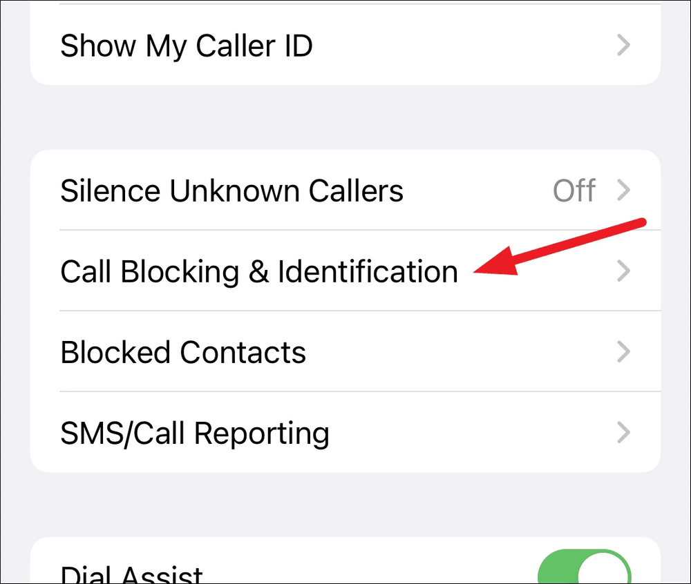 كيفية حظر مكالمات عدم وجود هوية المتصل على ايفون 20 allthings.how how to block no caller id calls on iphone image 7 كيفية حظر مكالمات عدم وجود هوية المتصل على ايفون