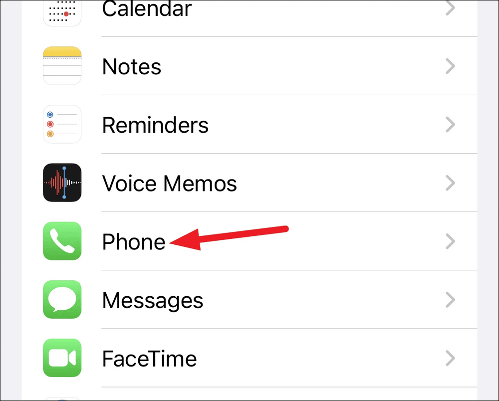 كيفية حظر مكالمات عدم وجود هوية المتصل على ايفون 1 allthings.how how to block no caller id calls on iphone image كيفية حظر مكالمات عدم وجود هوية المتصل على ايفون