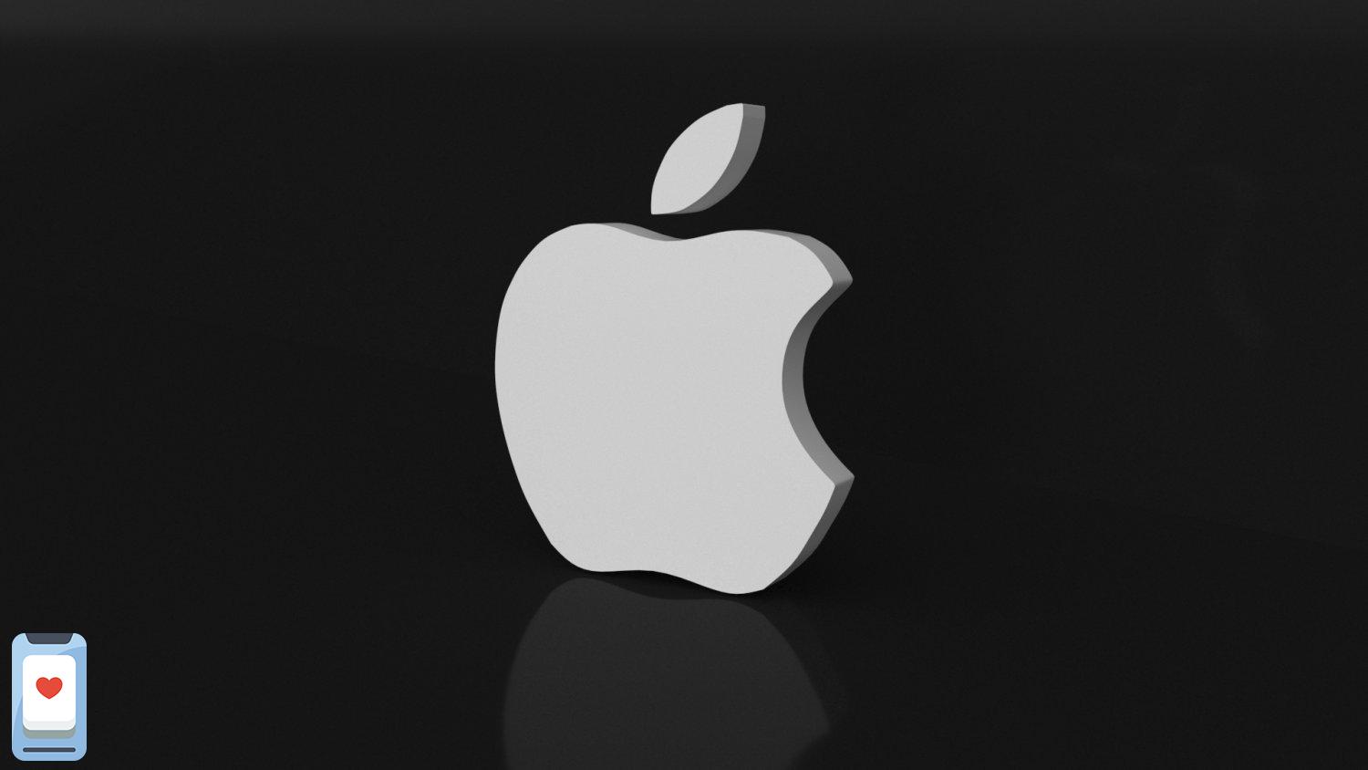 Apple logosu 3D Model in Diğer 3DExport