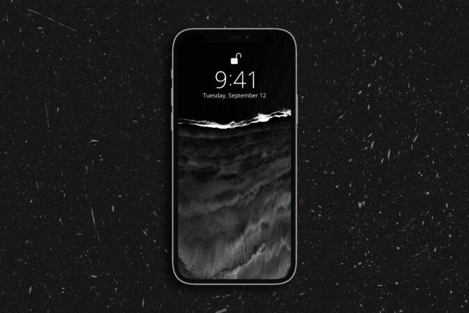 17 beaux fonds d'écran noirs pour iPhone gratuitement 2 fond esthétique sombre