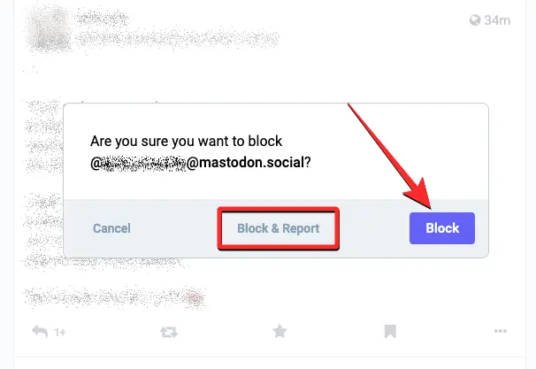block someone on mastodon web 3 a كيفية منع شخص ما على Mastodon