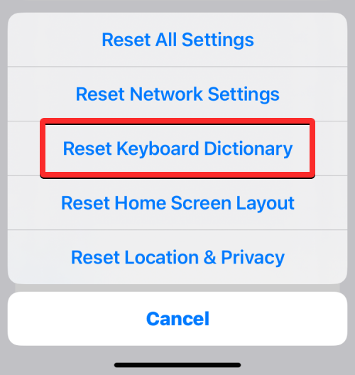 clear keyboard history on iphone 11 a كيفية مسح سجل لوحة المفاتيح على آيفون